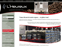 Tablet Screenshot of lheureuxinc.com